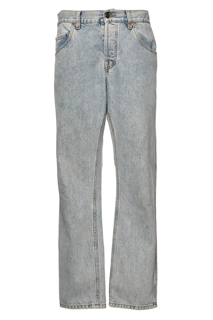 Gucci Size 36 Men's Back Logo Distressed Jeans