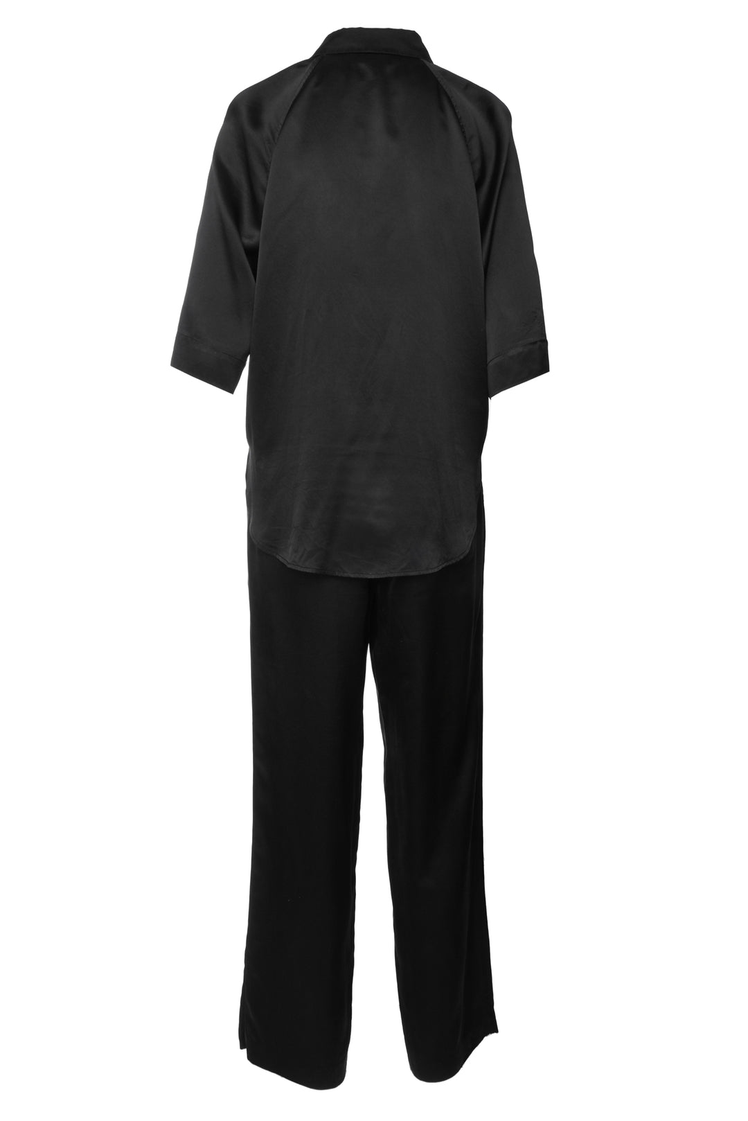 Loulou Studio Size XS/S Silk Short Sleeve Shirt & Pant Set