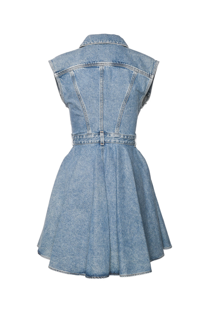 Gold Sign Size XS Denim Dress