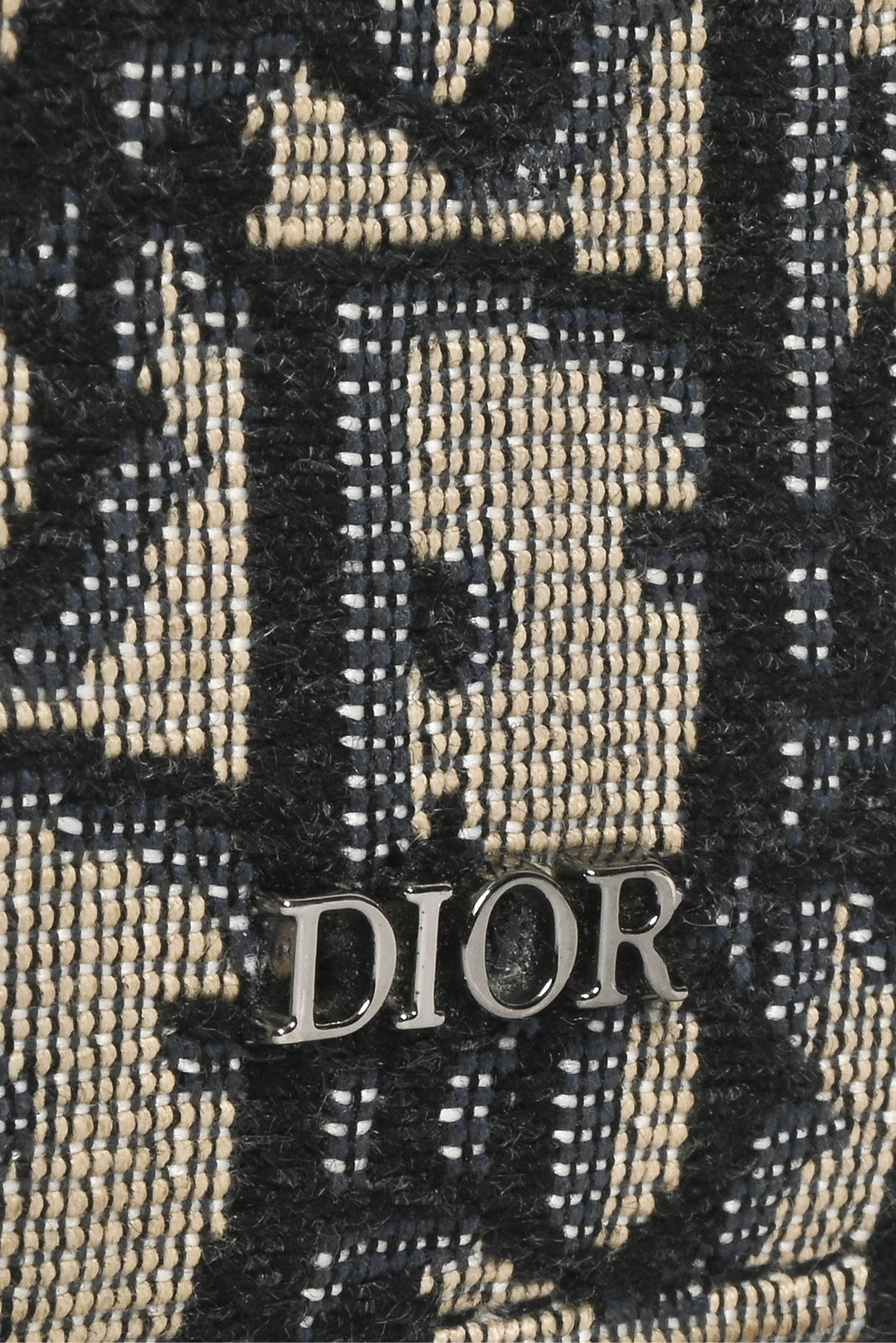 Dior Oblique Jacquard Card Holder Wallet