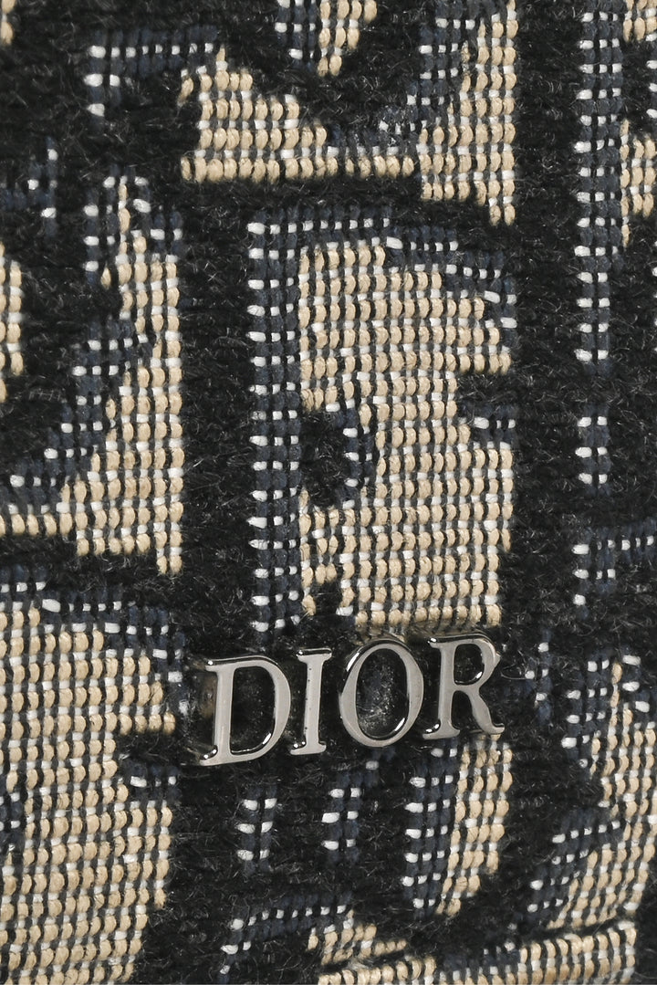 Dior Oblique Jacquard Card Holder Wallet