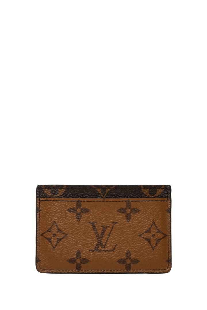 Louis Vuitton 2021 Monogram Reverse Card Holder