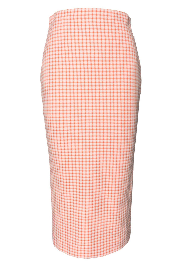 Miu Miu Size 40 2021 High Rise Gingham Pencil Skirt