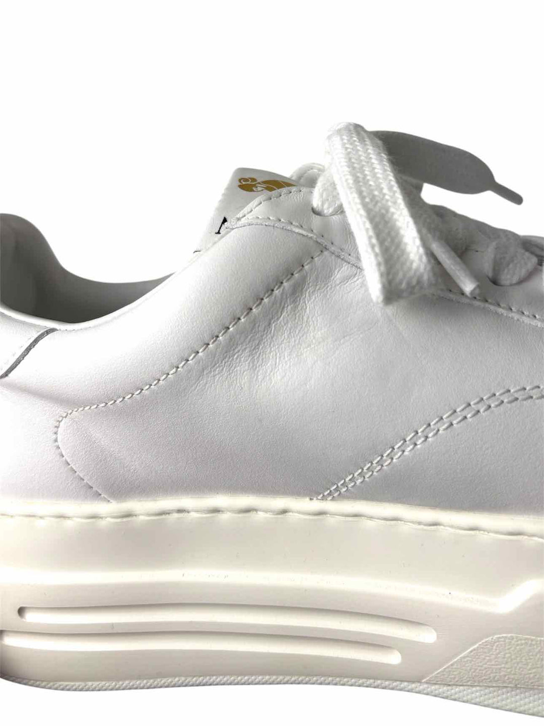 Lanvin Size 40 DDBP Platform Leather Sneaker