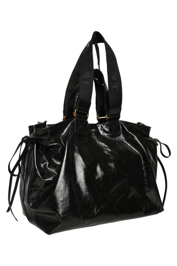 Isabel Marant Crinkled Leather Wardy Tote