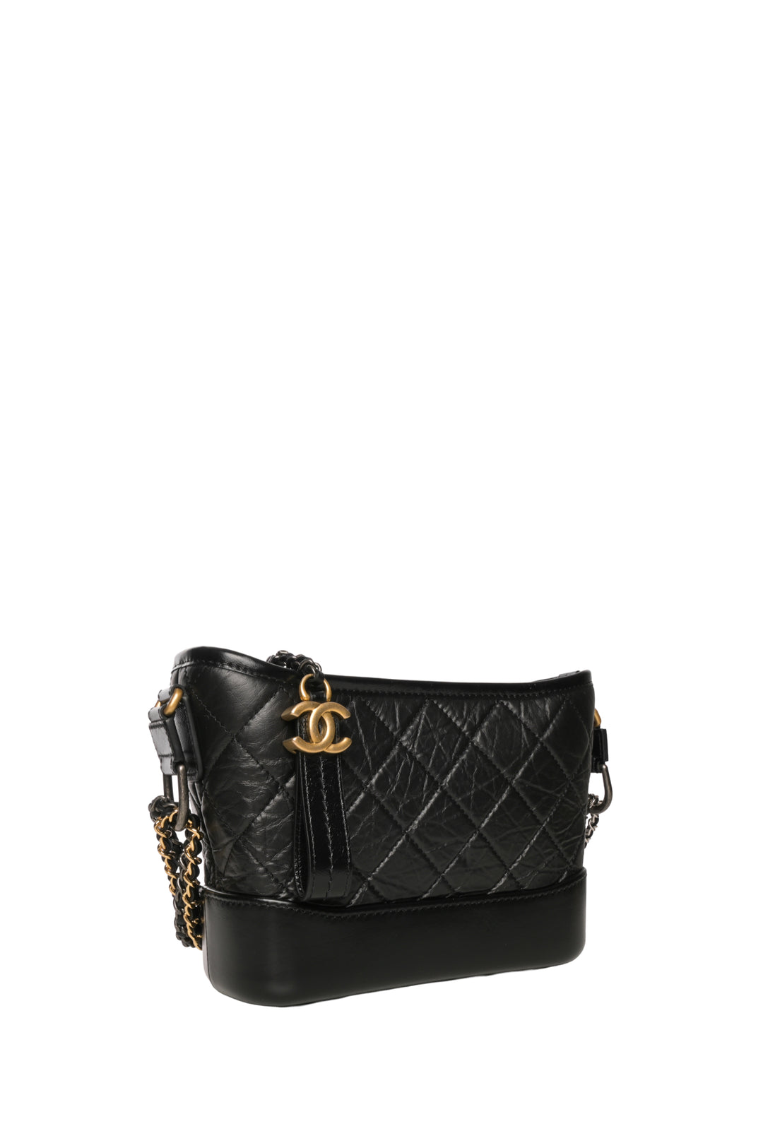 Chanel Aged Calfskin Small Gabrielle Hobo