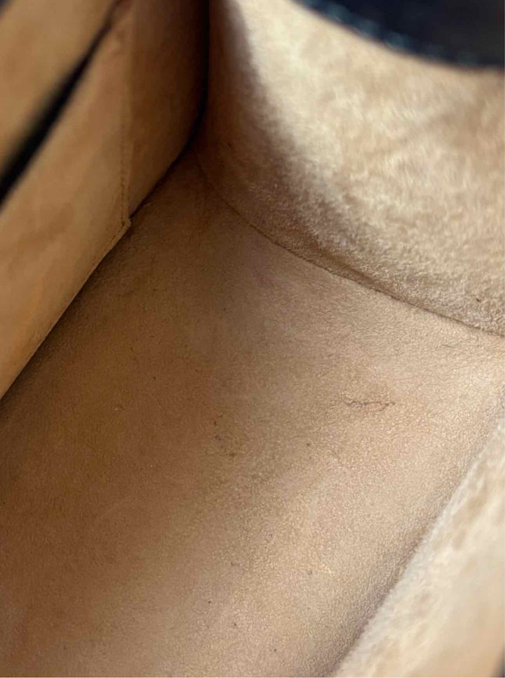 Gucci Sylvie  Mini Web Stripe Leather Purse