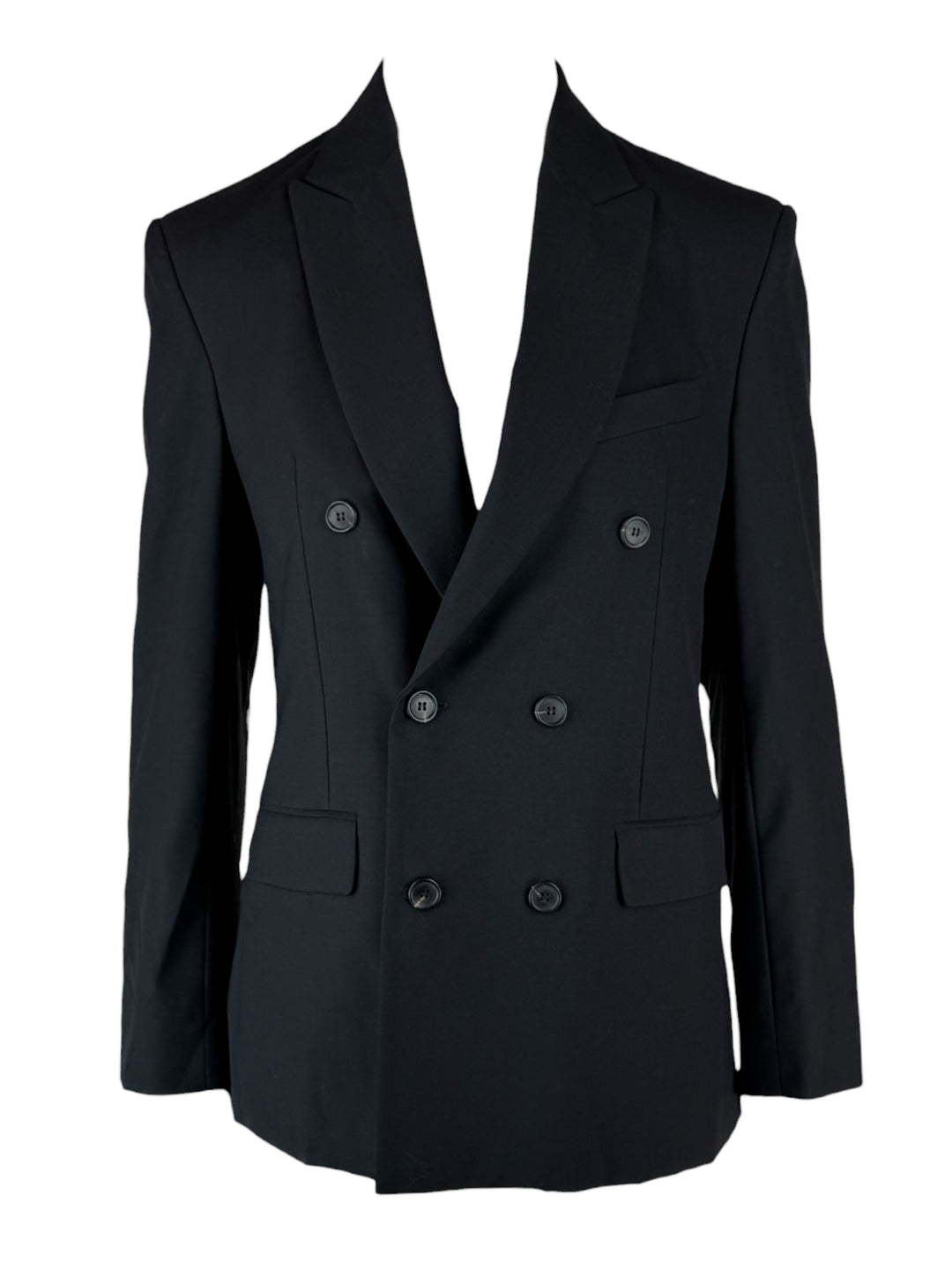 Wardrobe.NYC Size 2XS Double Breasted Wool Blazer