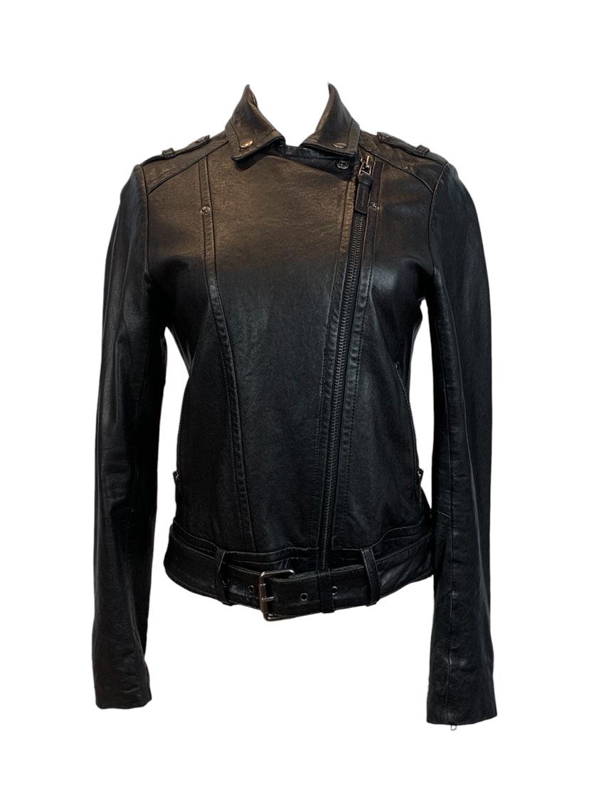 Mackage Size XS Leather Moto Jacket