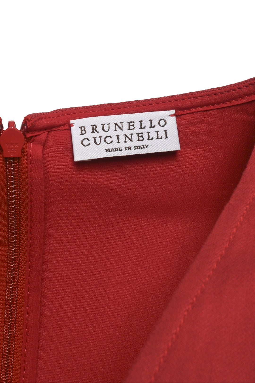 Brunello Cucinelli Size S Gathered Midi Dress