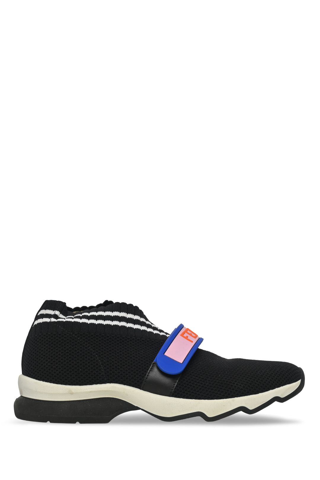 Fendi Size 36.5 Fendi Love Rockoko Knit Sneaker