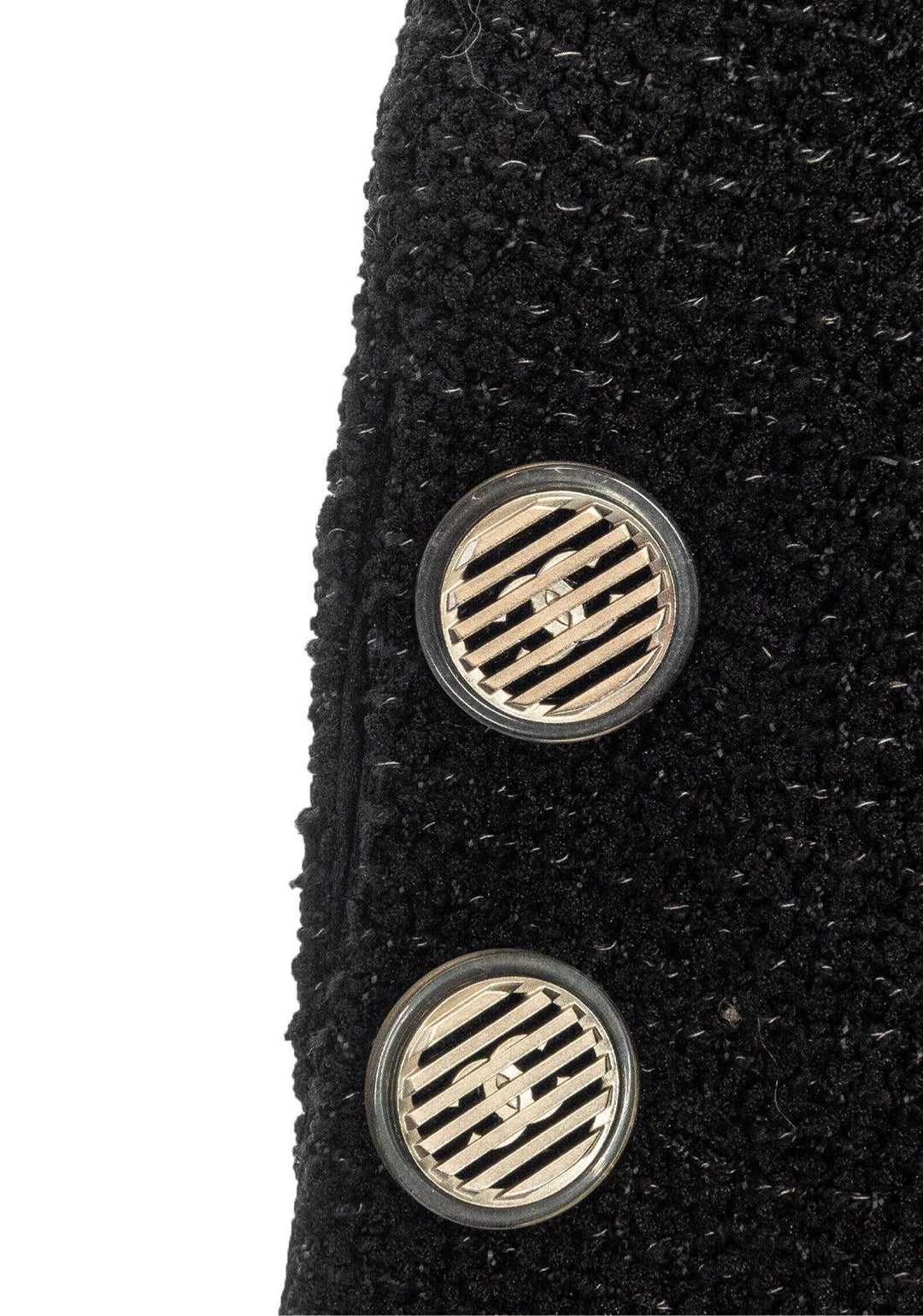 Chanel Size 38 Rosette Detail Blazer