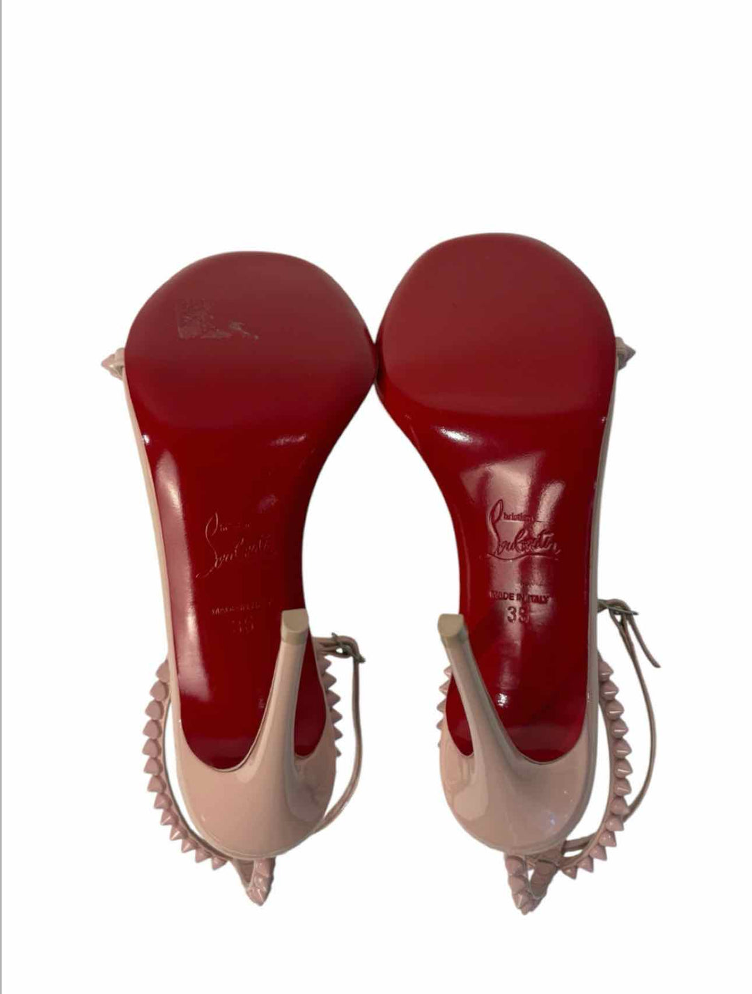 Christian Louboutin Size 35 So Me 100 Patent Leather Sandals