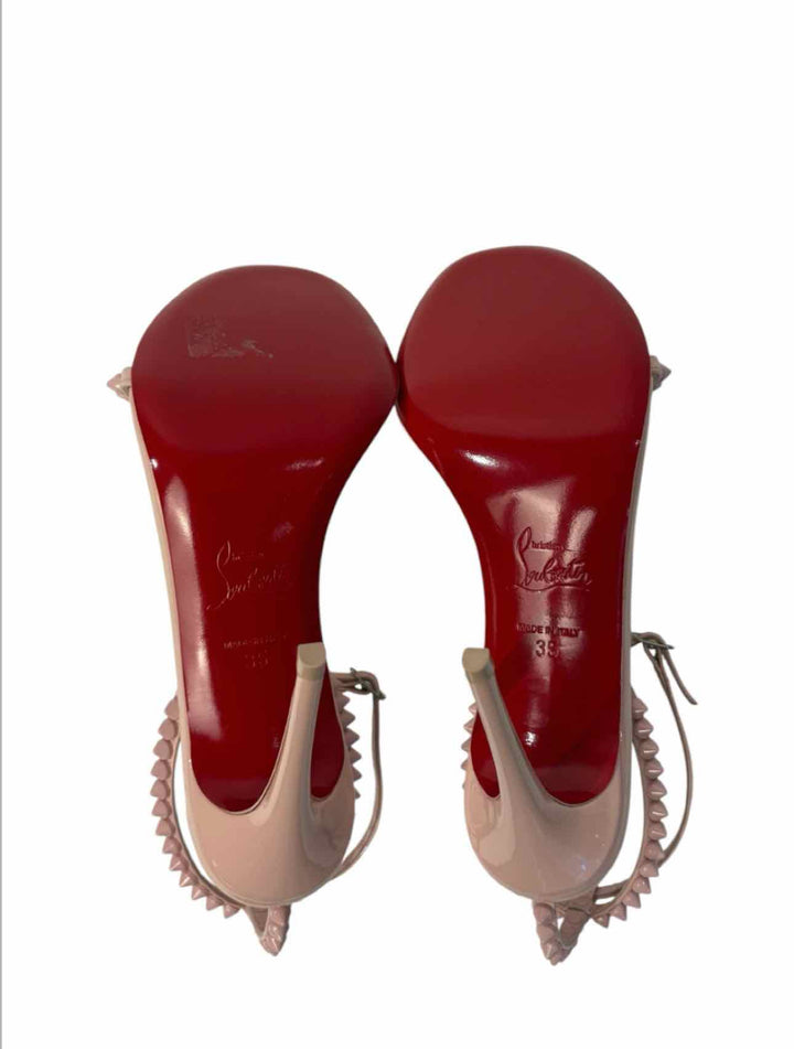 Christian Louboutin Size 35 So Me 100 Patent Leather Sandals