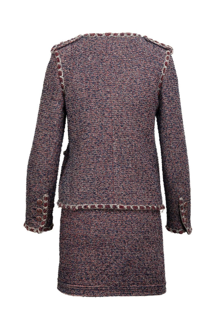Chanel Size 2 2016 Fantasy Tweed Evening Jacket & Skirt Set