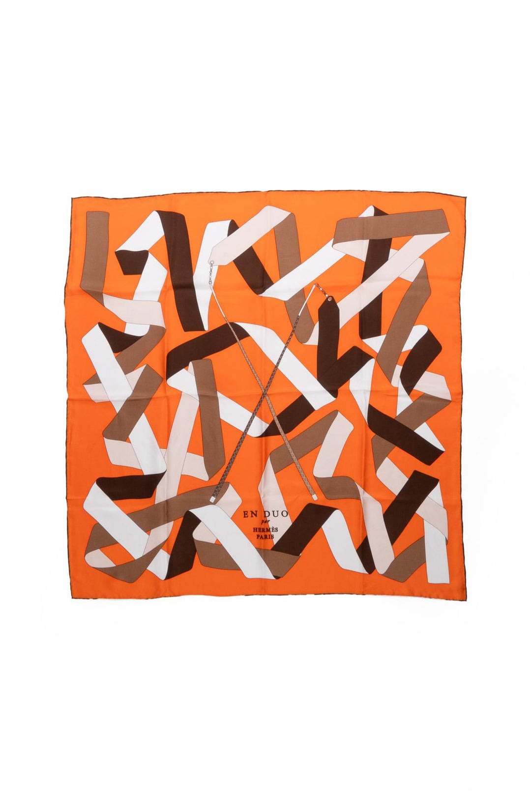 Hermes En Duo Silk Scarf