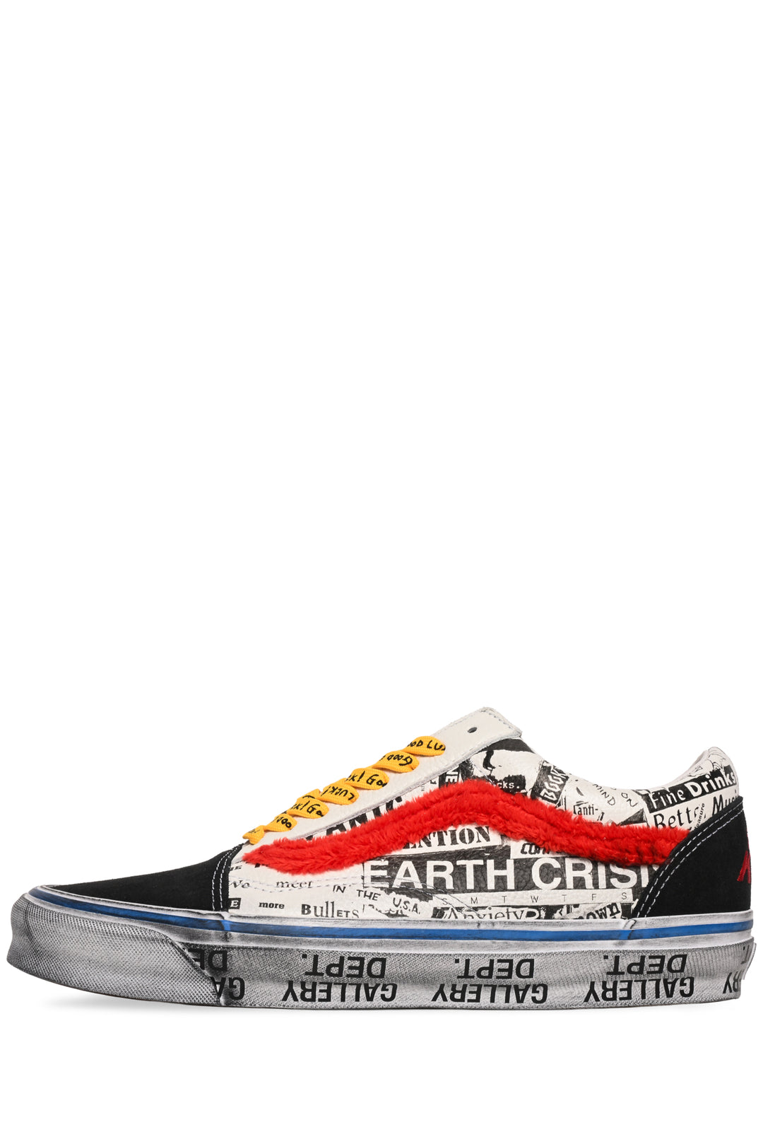 Vans x Gallery Dept Mens Size 10.5 Old Skool Good Luck Sneakers