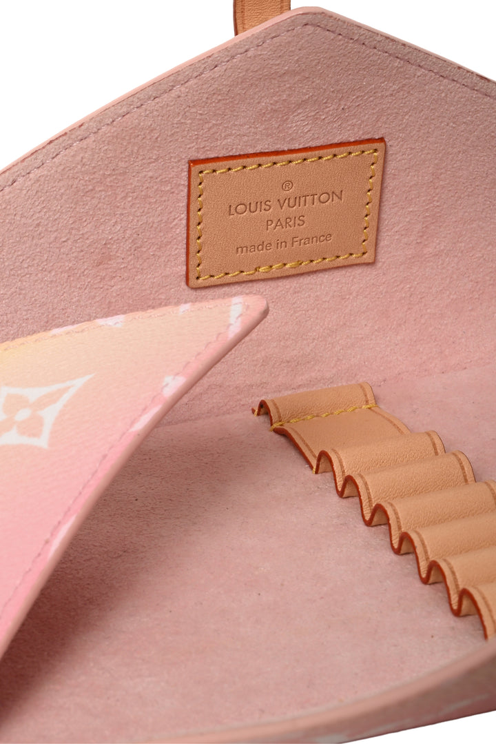 Louis Vuitton 2021 Monogram Makeup Brush Envelope Pouch