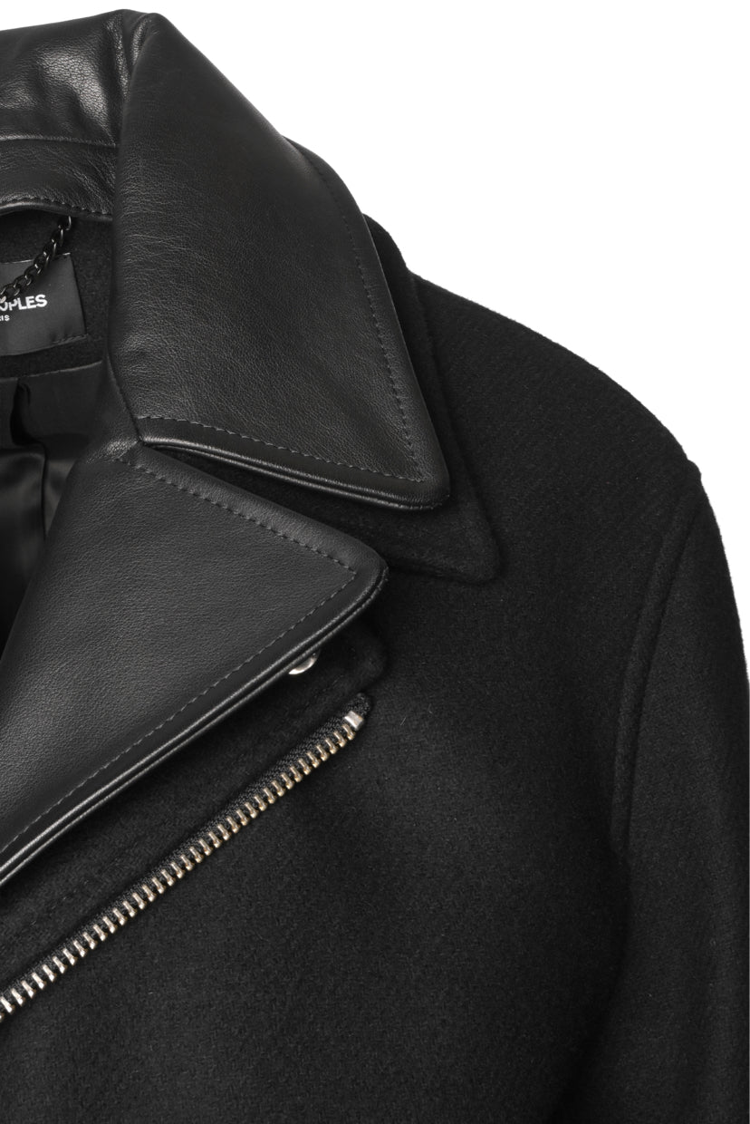 Rudsak Size S Men's Leather Moto Jacket