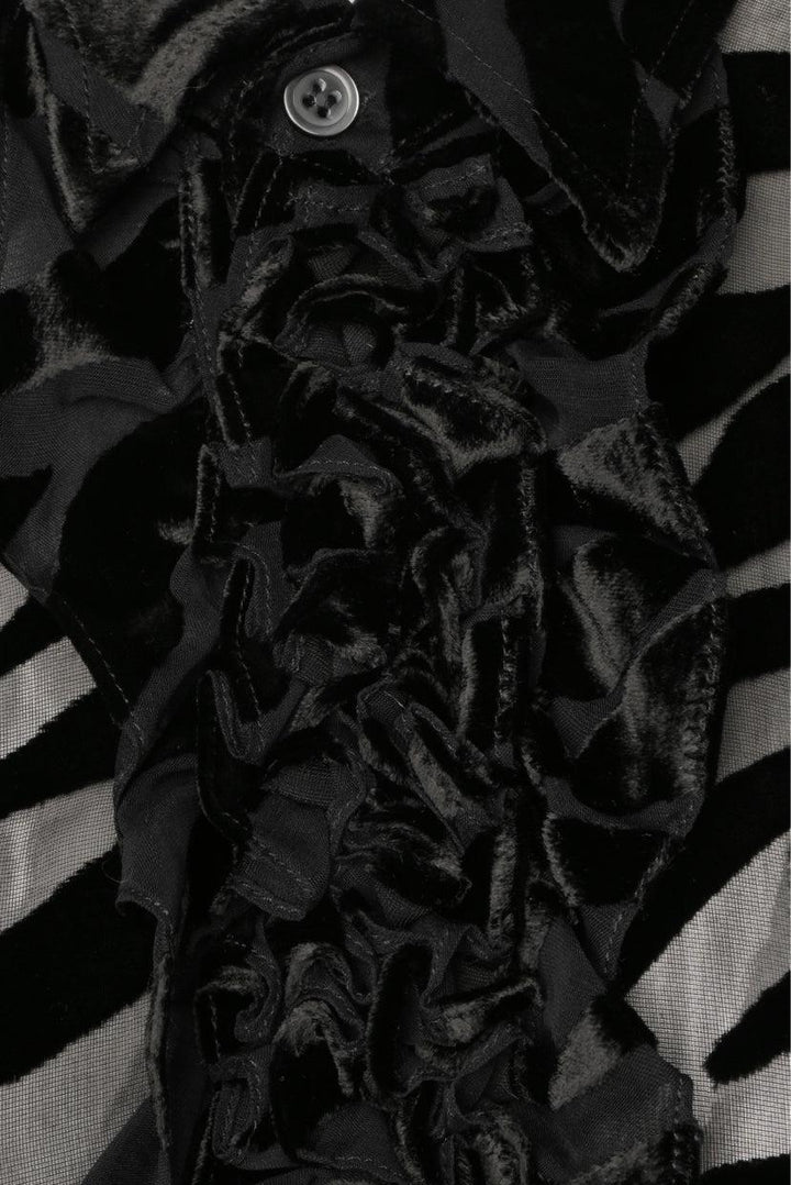 R13 Size XS Drop Neck Tuxedo Shirt