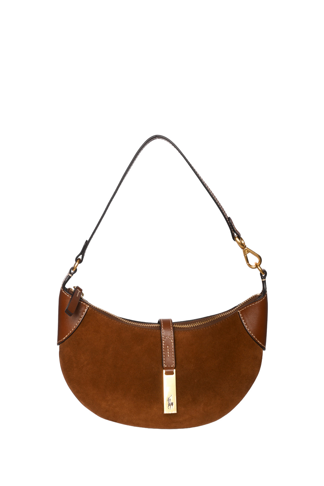 Polo ID Suede Mini Shoulder Bag