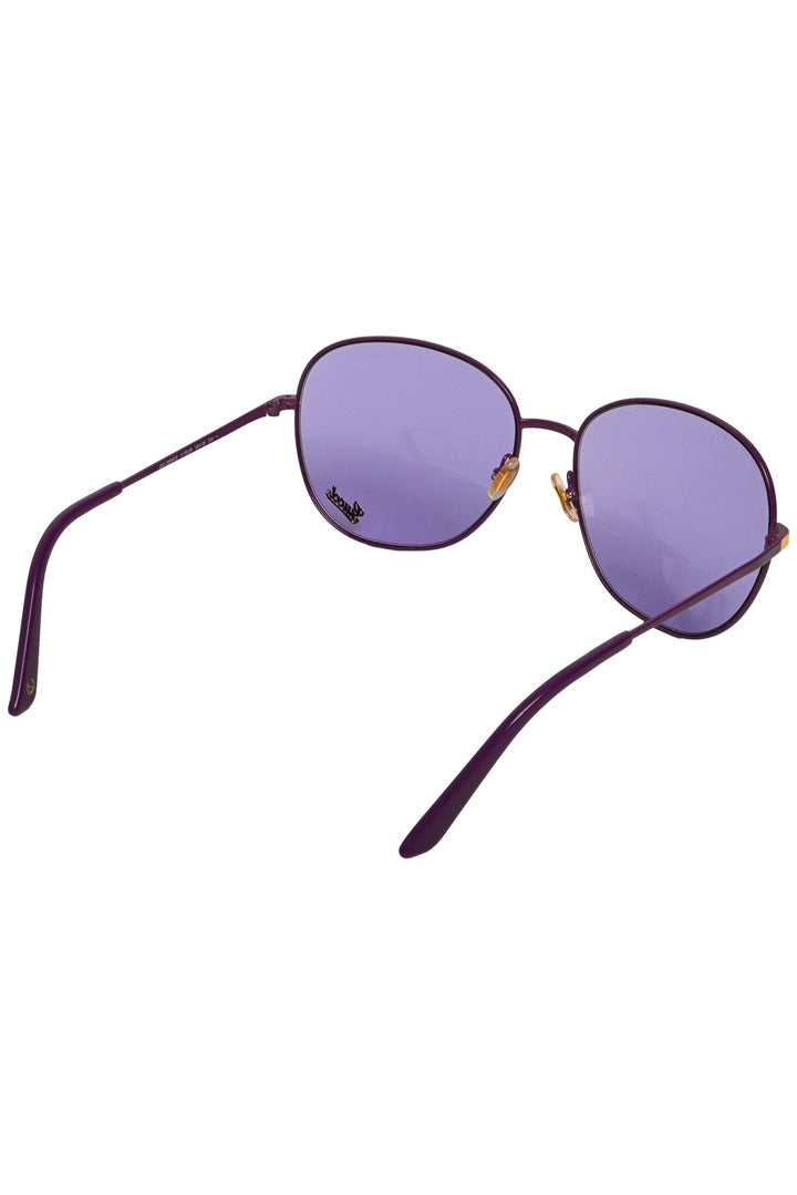 Gucci Purple Enamel Metal Eyewear