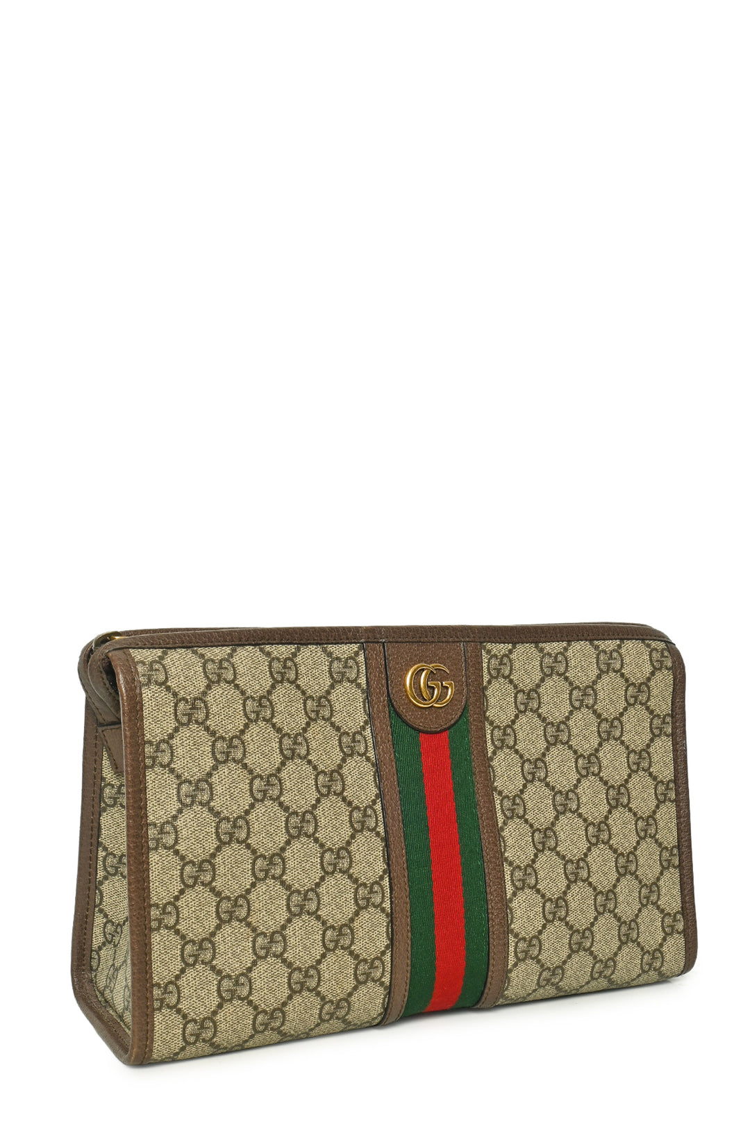 Gucci GG Supreme Web Ophidia Clutch