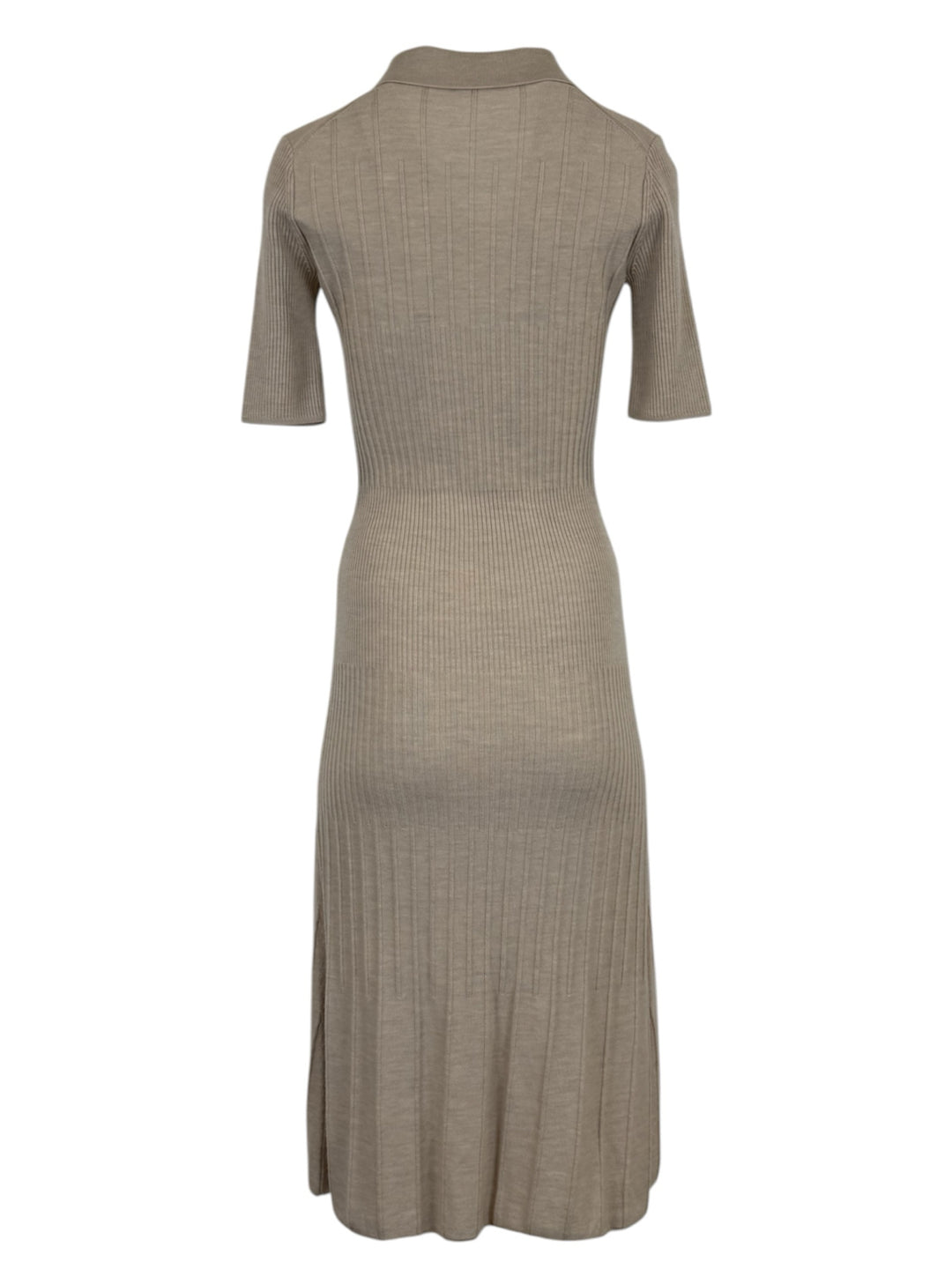 Joseph Size XXS Ribbed Knit Wool Midi Dress