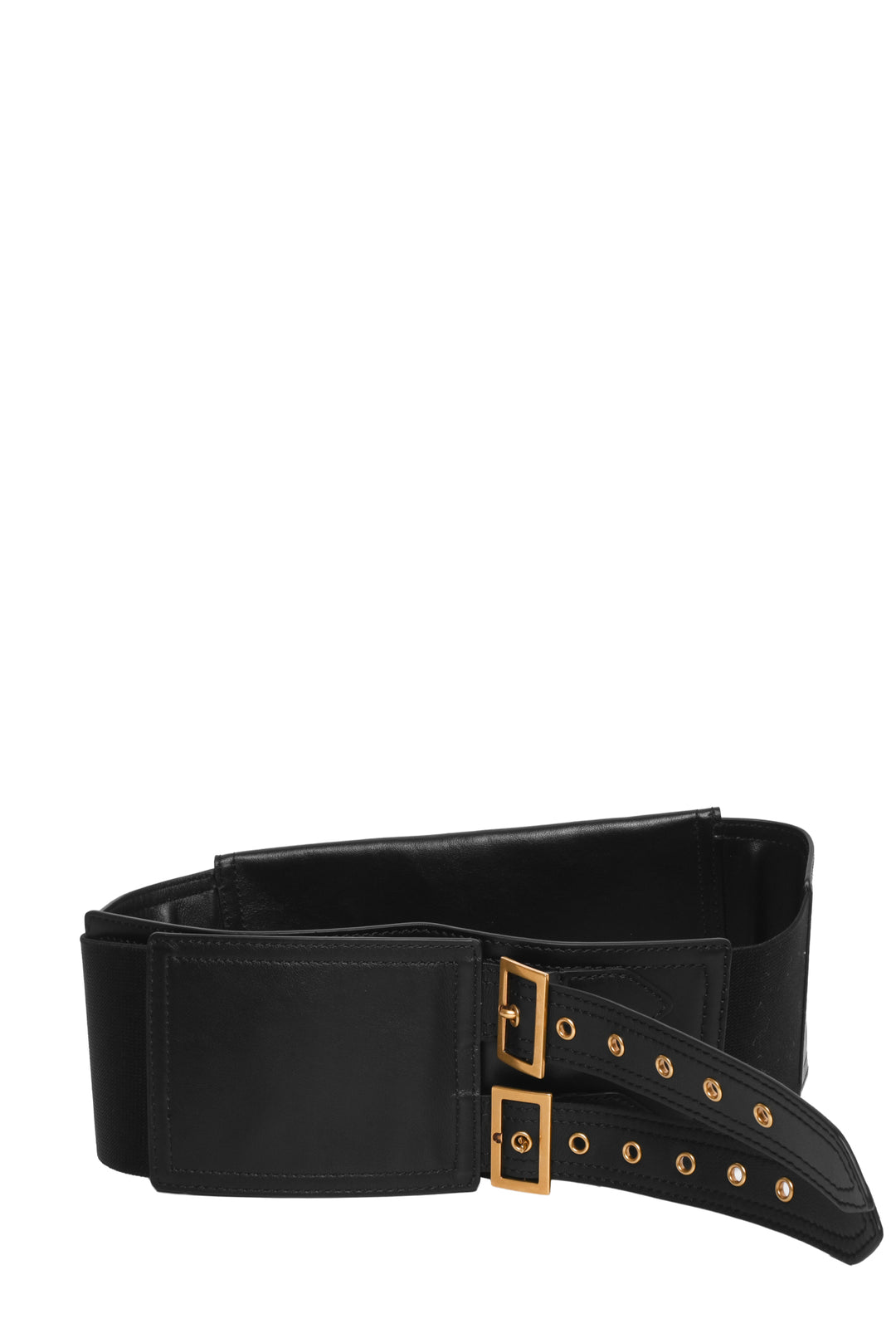 Christian Dior Size M/L Calf leather Pouch Saddle Belt