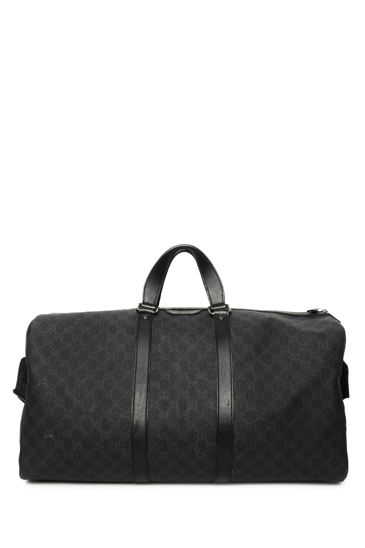 Gucci Duffle GG Supreme Canvas Carry-On Duffle Bag