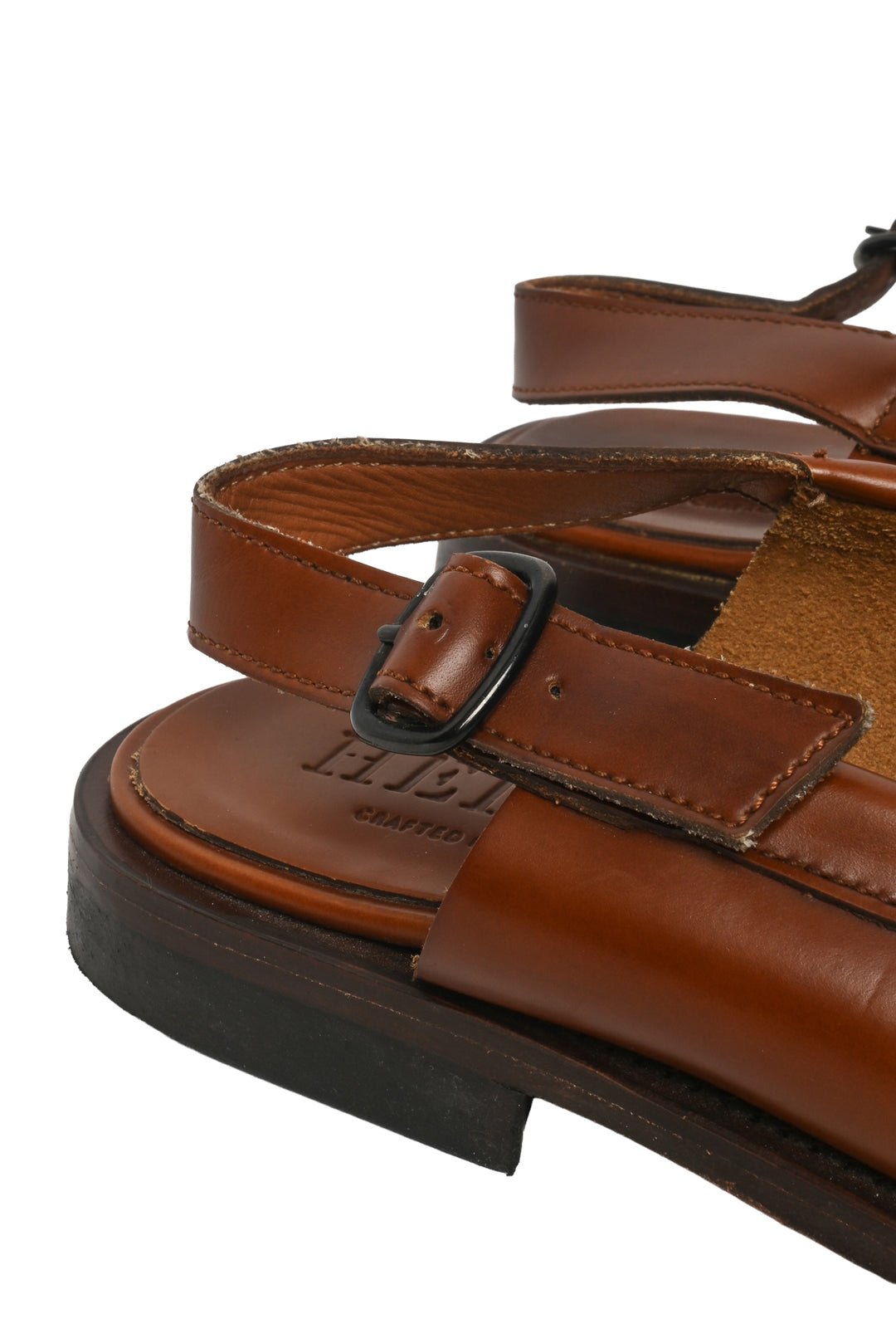 Hereu Size 38 Slingback Loafers
