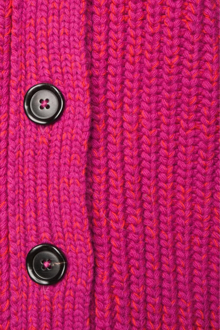 Marni Size 40 Distressed Wool Knit Cardigan