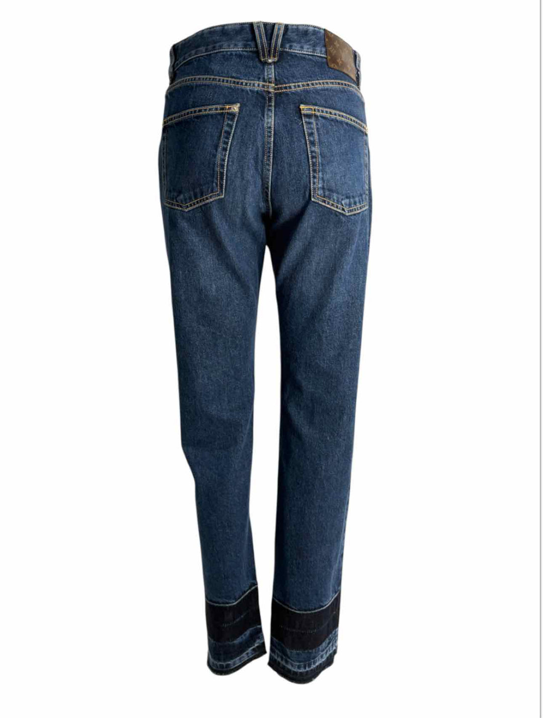 Louis Vuitton Size 36 Frayed Denim Jeans