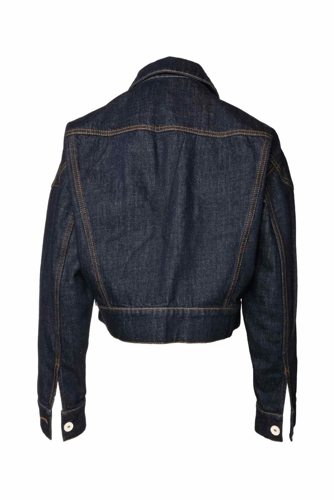 Marni Size 40 Cropped Denim Jacket