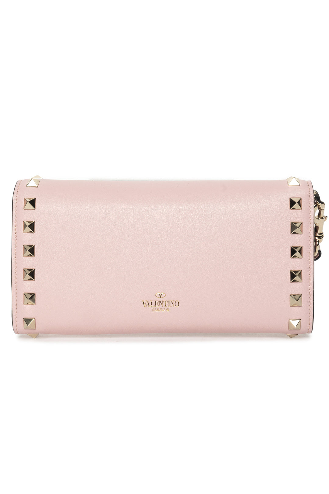 Valentino Rockstud Wristlet Clutch