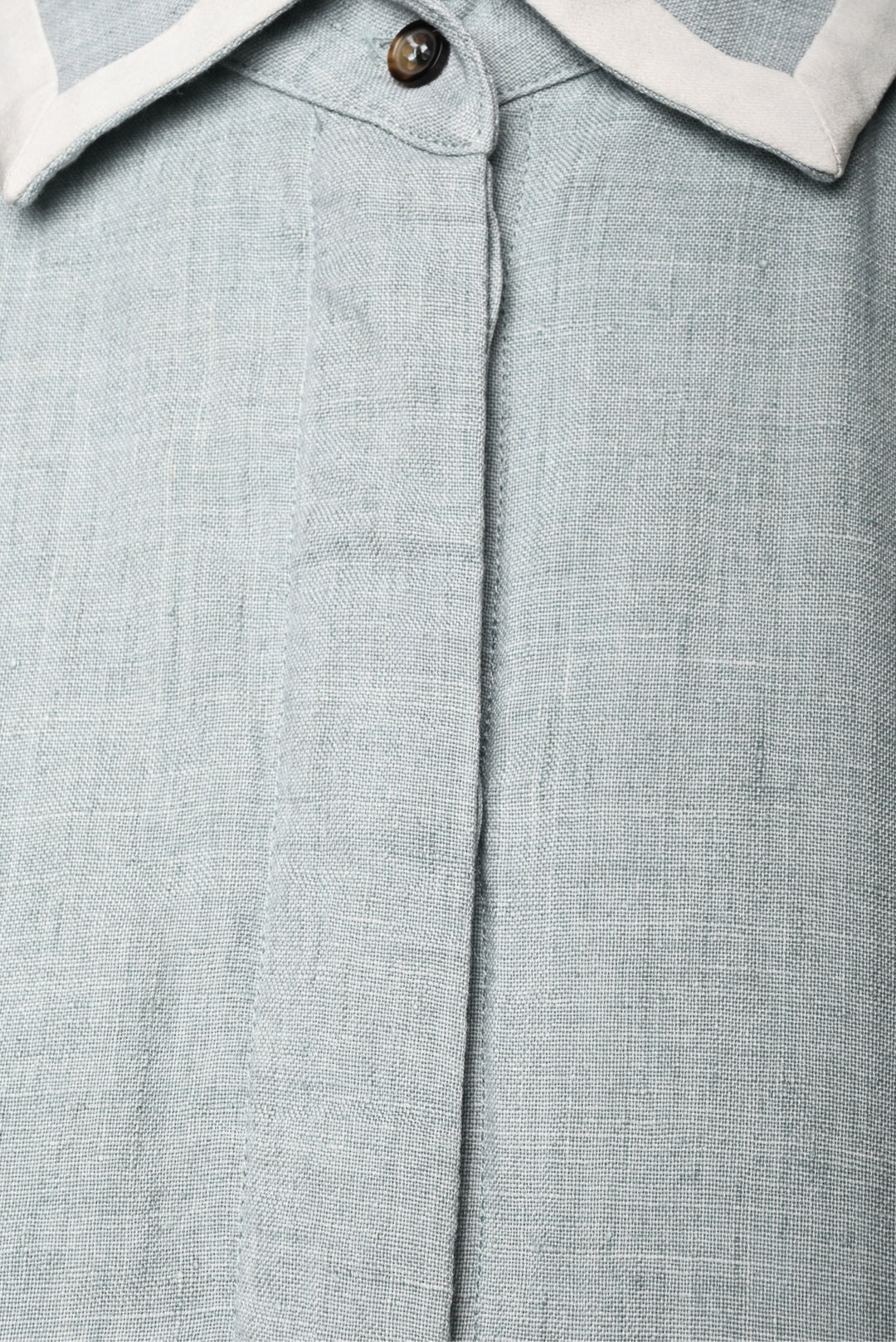 Max Mara Size 6 Caio Linen Halterneck Midi Dress