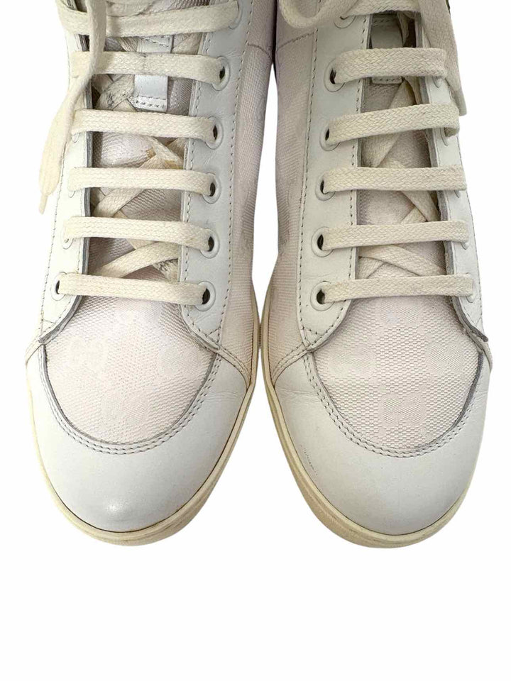 Gucci GG Monogram Leather Size 38 Sneaker