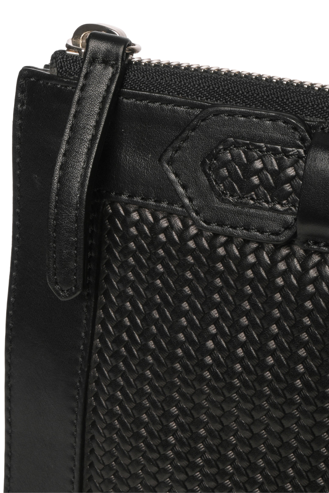 Christian Louboutin Woven Leather Large Pouch