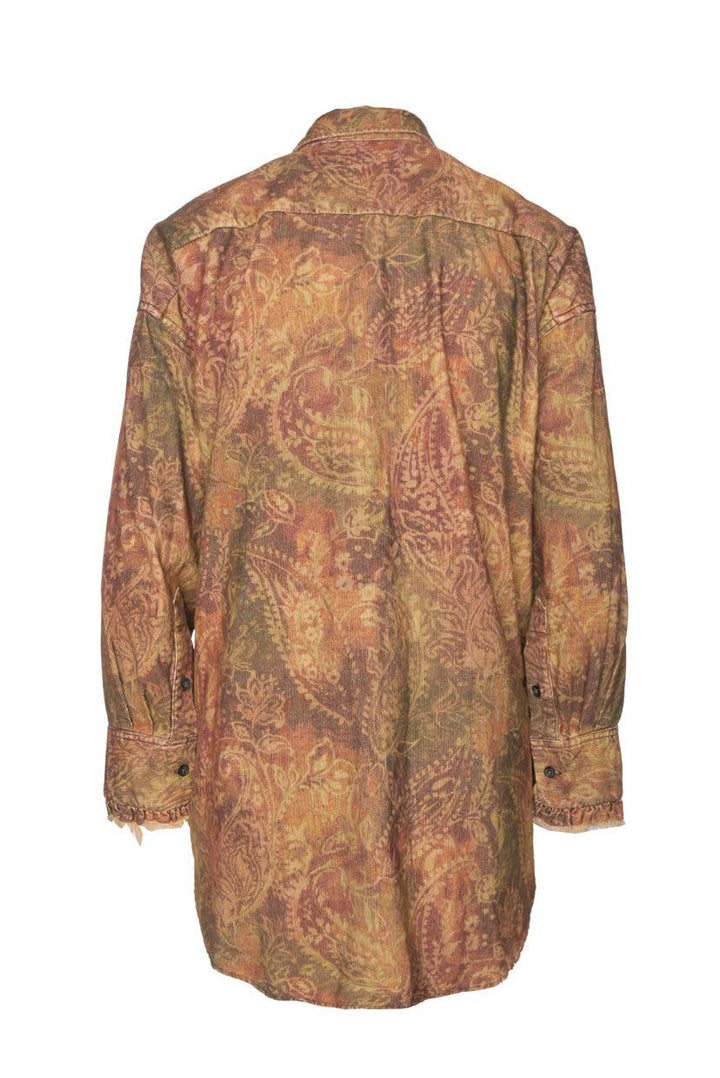 R13 Size XS Drop Neck Tuxedo Shirt