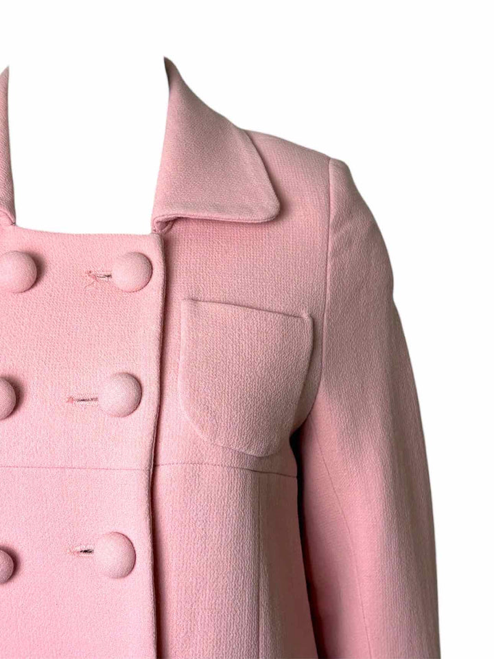 Smythe Pink Wool Size 8 Coat