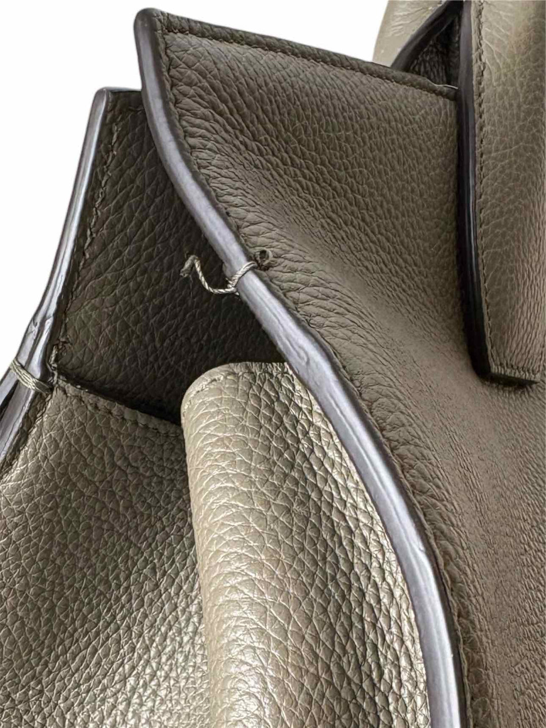 Salvatore Ferragamo Studio Leather Tote Purse