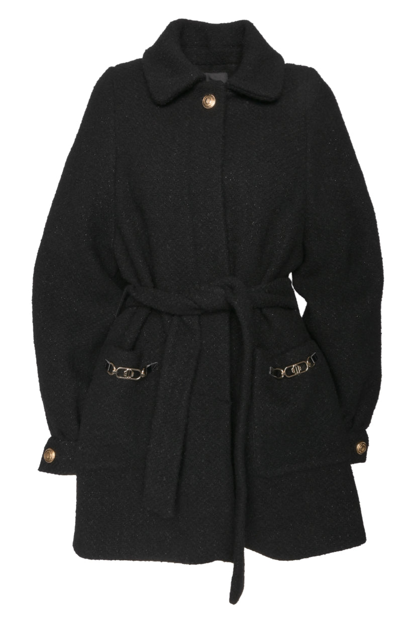 maje Size 36 Tweed Coat