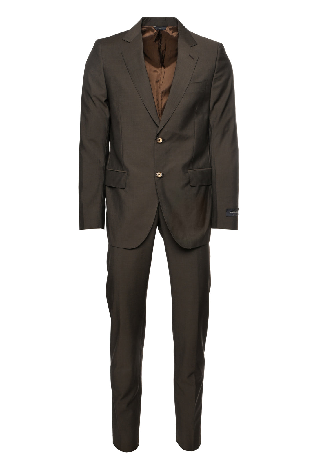 Tombolini Size 40 Men's Single Breasted Blazer Wool-Blend Suit