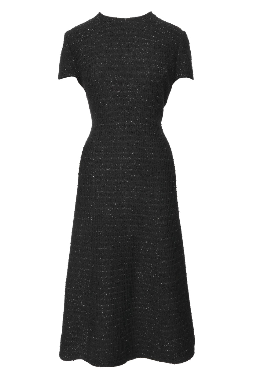St. John Size 14 Tweed Maxi Dress