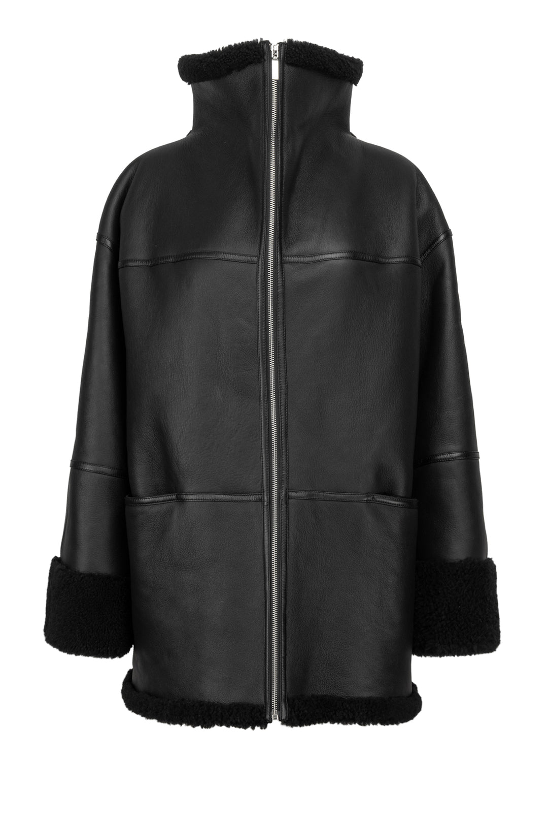 Toteme Size XS/S Signature Shearling Jacket