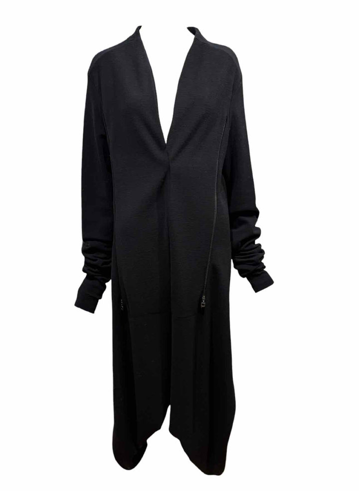 Sarah Pacini Size 3 Wool Blend Full Length Cardigan