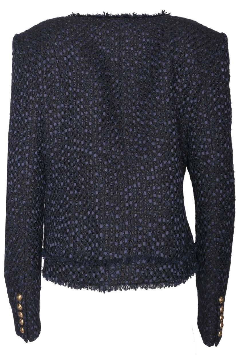 Balmain Size L Tweed Blazer