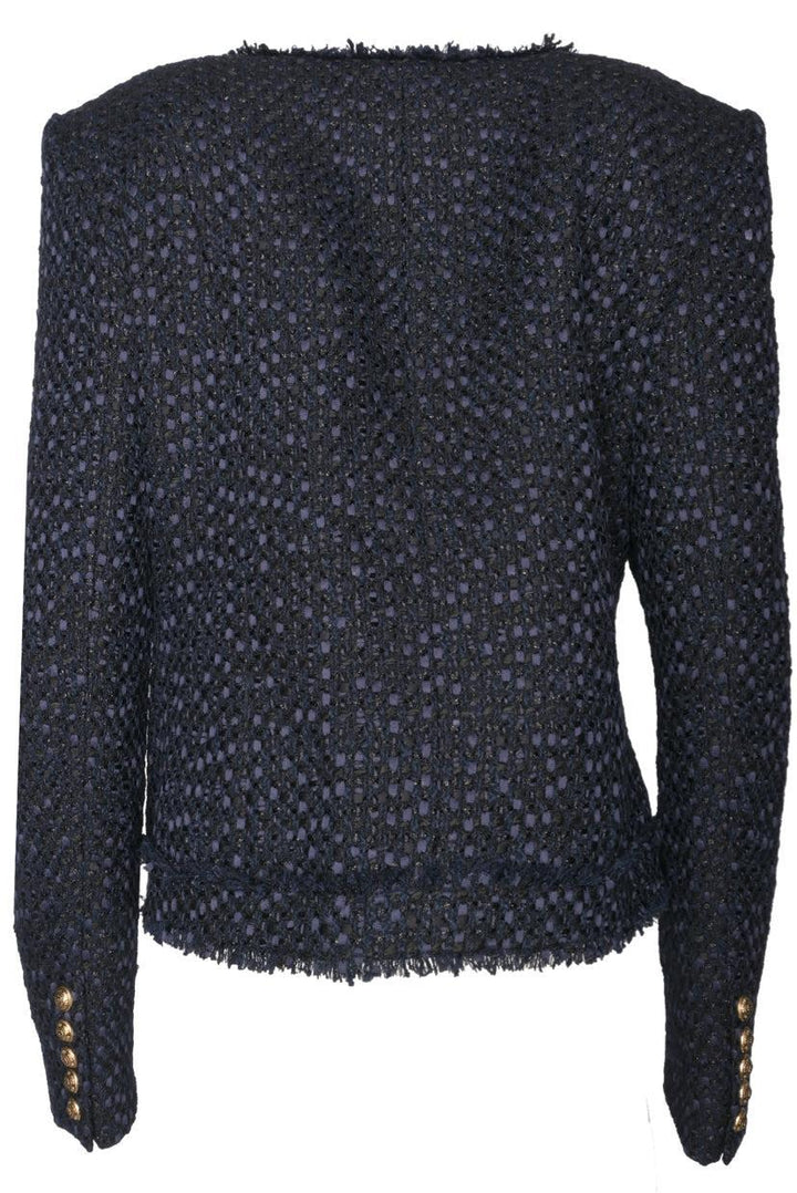 Balmain Size L Tweed Blazer