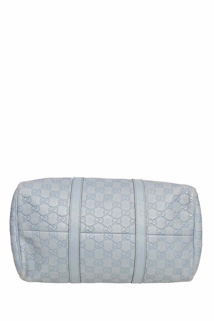 Gucci Guccissima GG Embossed Leather Medium Joy Boston Bags