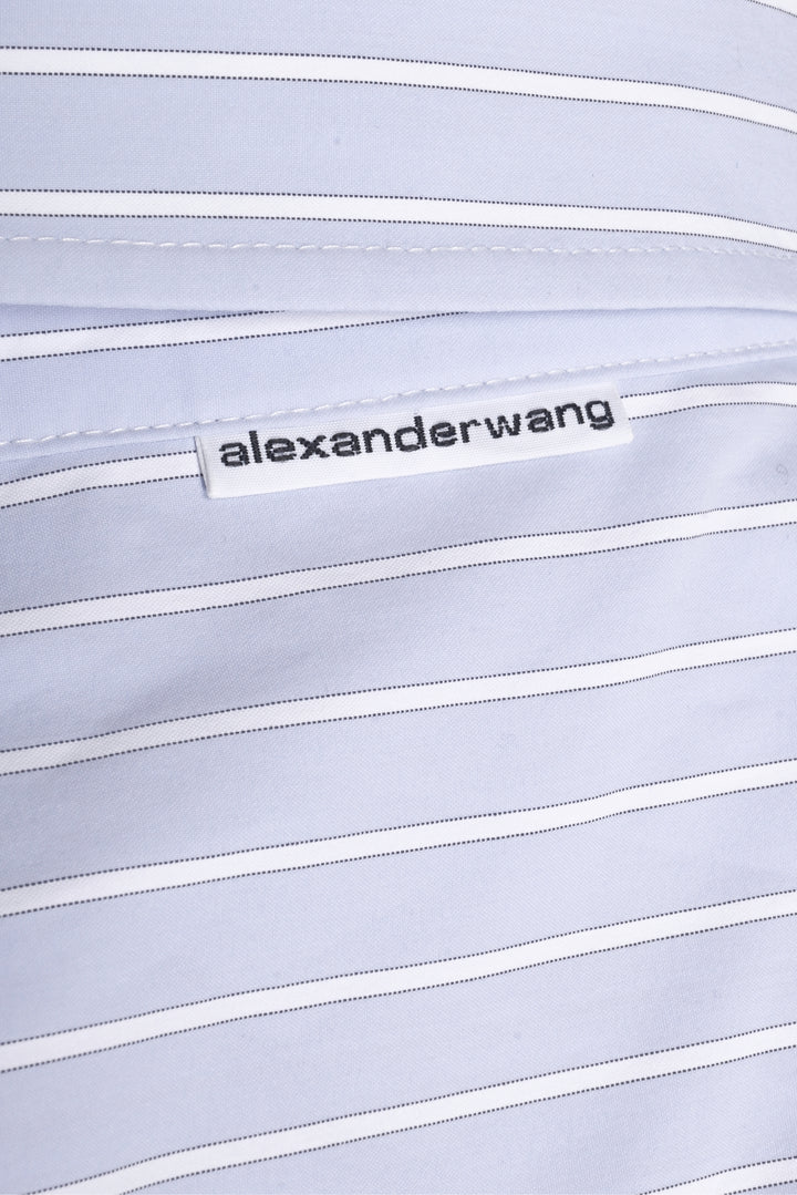 T Alexander Wang Size S Cropped Bi-Layered Shirt